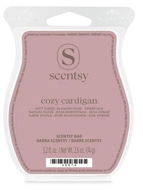 Scentsy Cozy Cardigan Wax Bar - Blush Pink